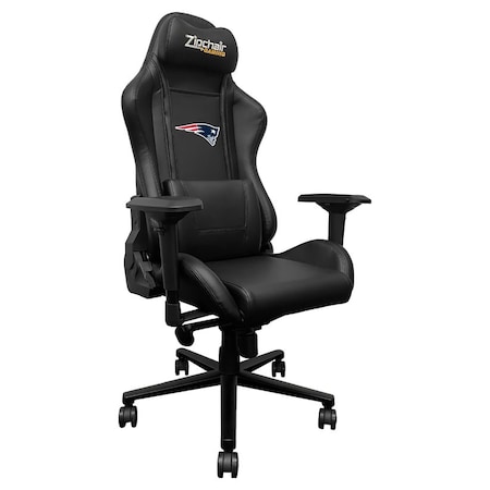 Dreamseat Xpression Pro Gaming Chair with New England Patriots Primary Logo XZXPPRO032-PSNFL21000A